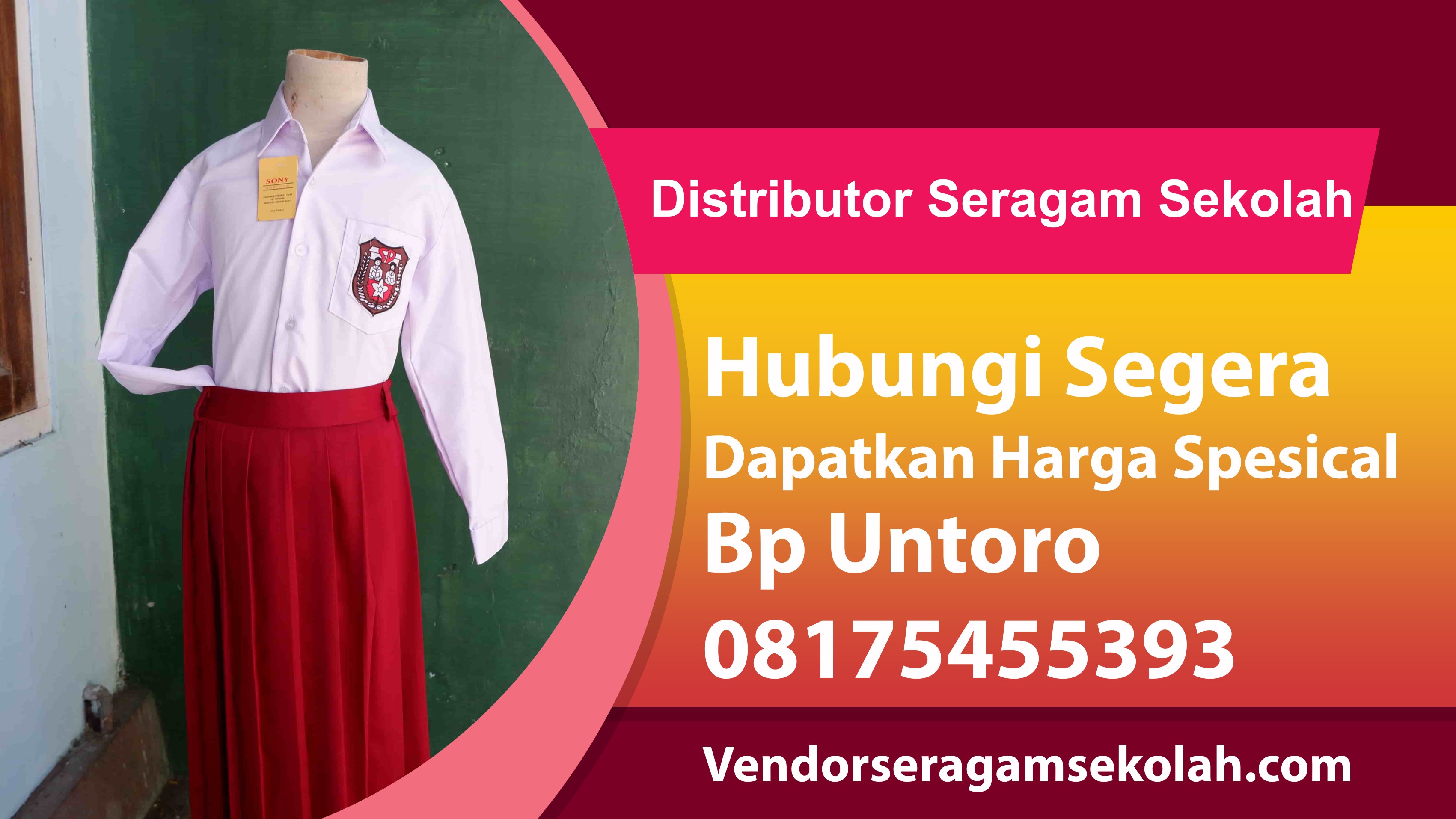 Jual Grosir Seragam Baju  Sekolah  Salatiga Semarang 